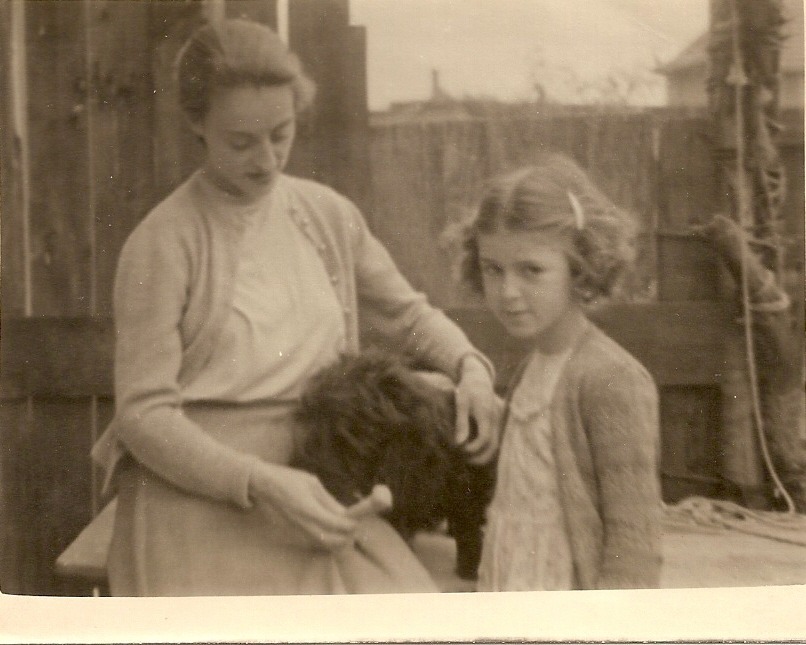 Wyn and Billy's sister Joan taken in 1951