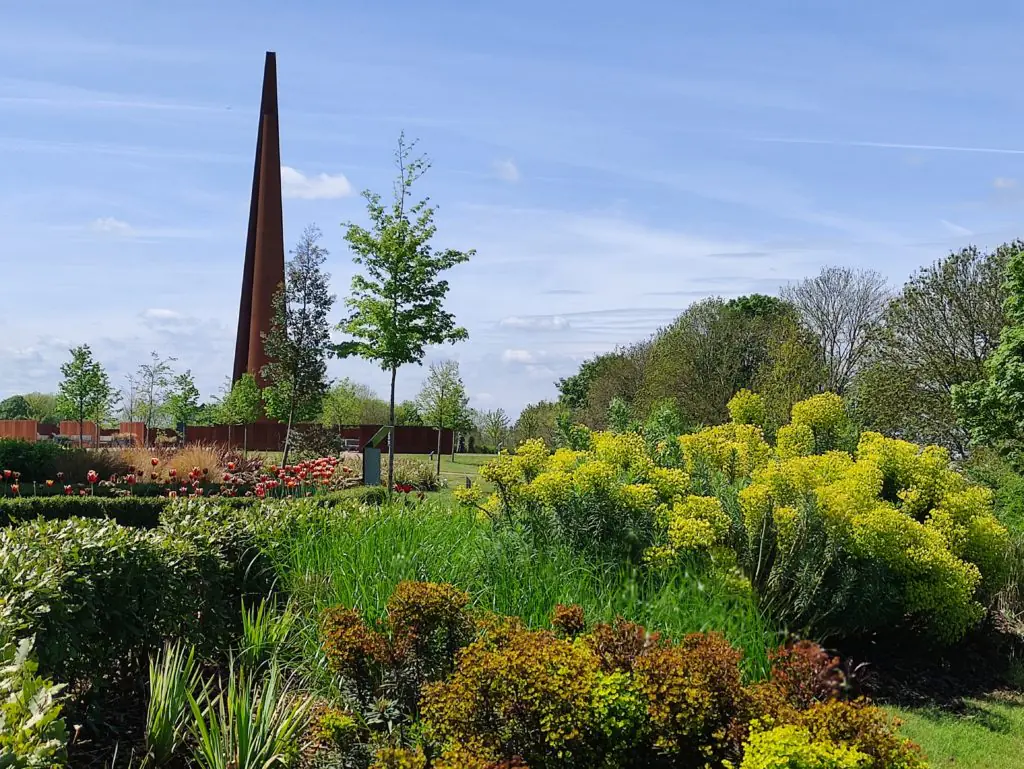 Spire from International Garden