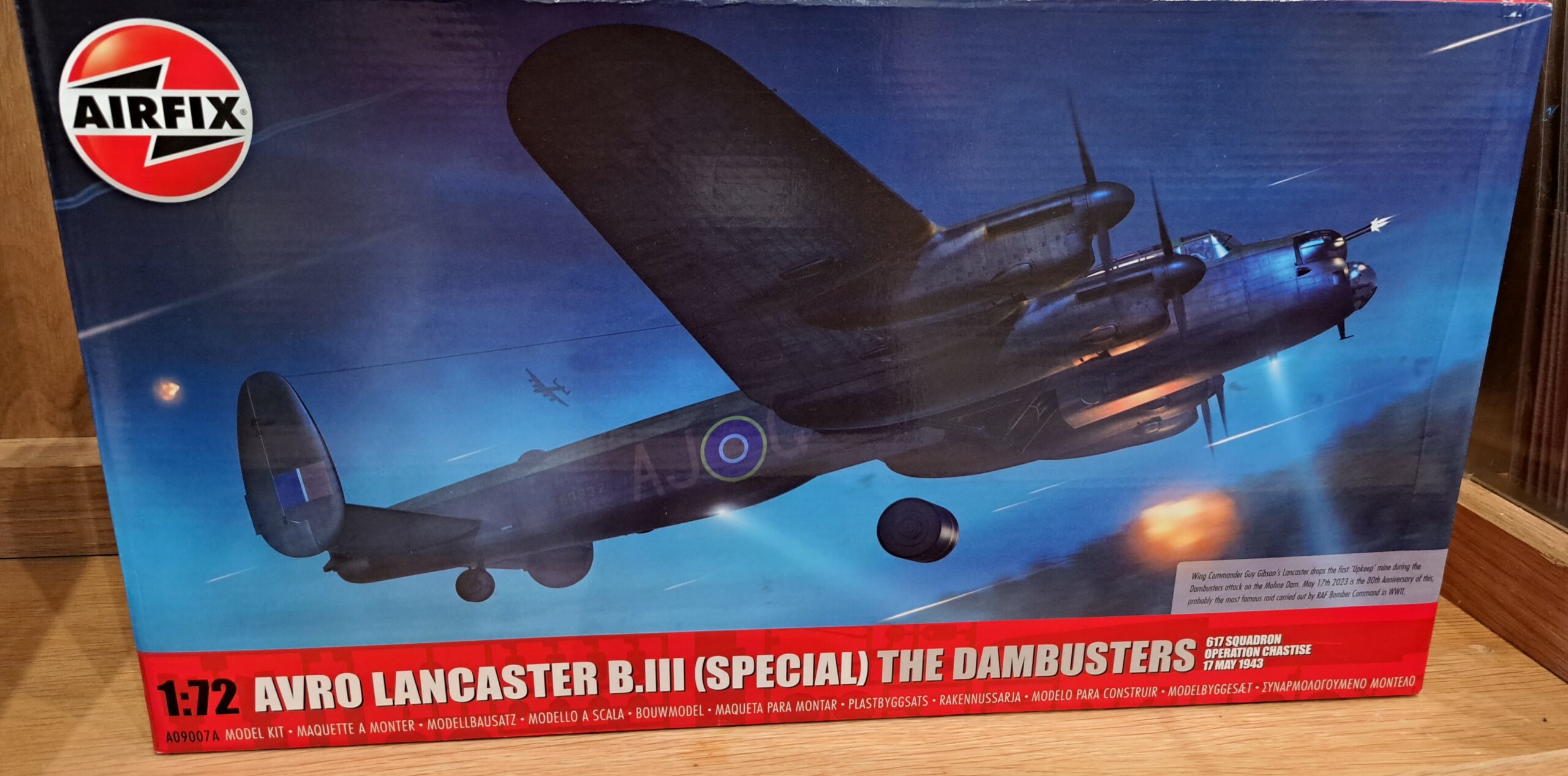 Airfix Avro Lancaster B.III (Special) The Dambusters 1:72 Model Kit ...