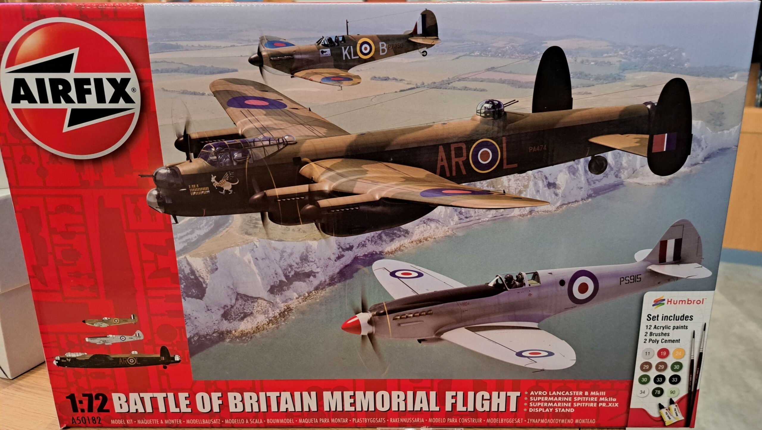 Airfix Battle Of Britain Memorial Flight 1:72 - International Bomber ...