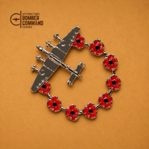 Lancaster Poppy Wreath Brooch