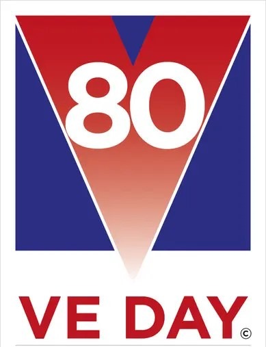 VE Day 80 colour logo