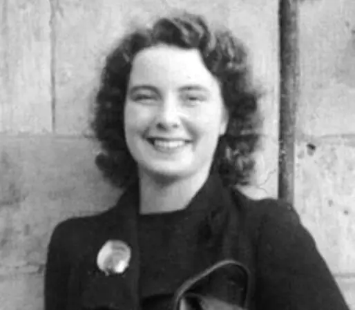 Women in War - black and white photo of engineer Dorothy Robson