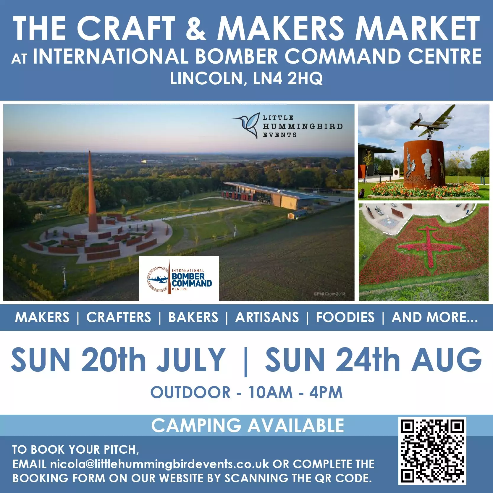 advertising poster for a craft event