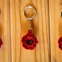 Poppy Keyring - Artisan