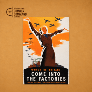 Metal Sign - 'Come Into The Factories'