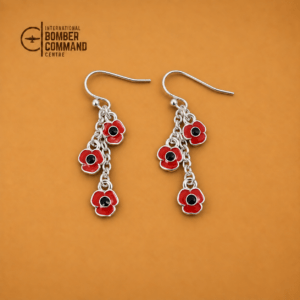 3 Poppy Drop Earring
