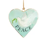 PEACE DOVE HEART