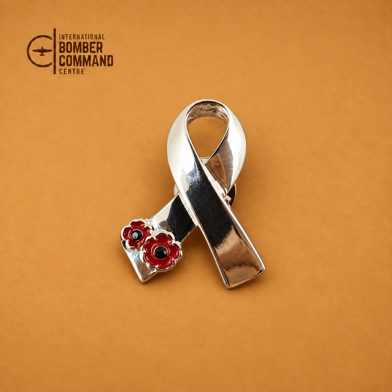 Poppy Ribbon Brooch