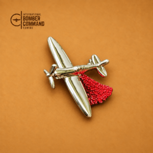 Spitfire Poppy Brooch