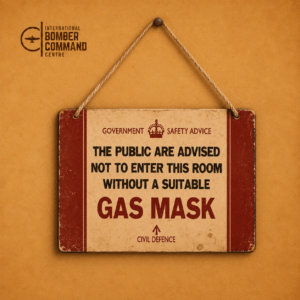 Civil Defence Gas Mask Sign