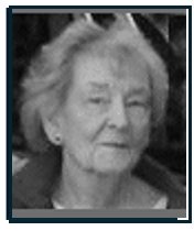 black and white photo of Christine