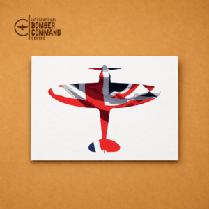 Spitfire Union Flag Card