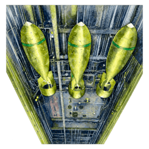 Lancaster Bomb Bay Print - Exclusive
